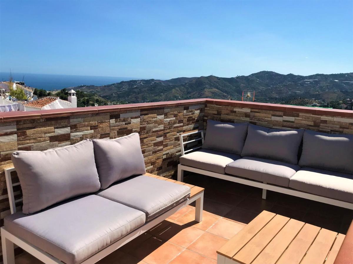 Leyre'S House - Terrace & Sun Vila Frigiliana Exterior foto