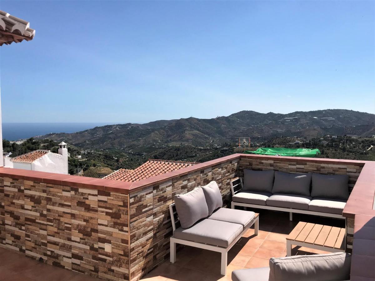 Leyre'S House - Terrace & Sun Vila Frigiliana Exterior foto
