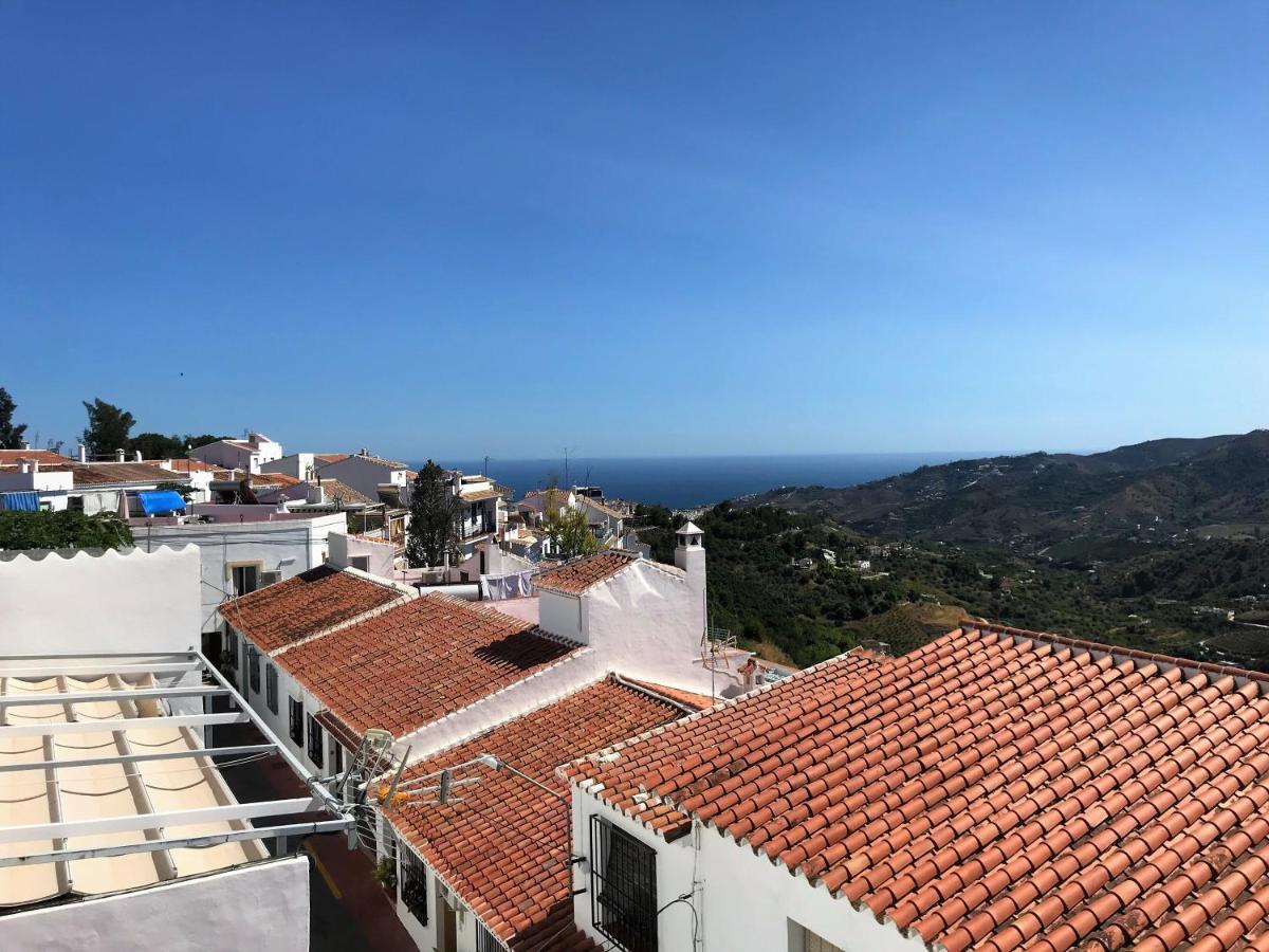 Leyre'S House - Terrace & Sun Vila Frigiliana Exterior foto